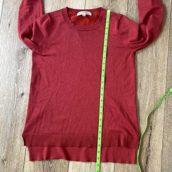 Philosphy Red Sweater with Gold Button Detail - Picture 10 of 10